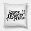 Insane Chuden Clown Posse Throw Pillow Official Insane Clown Posse Merch
