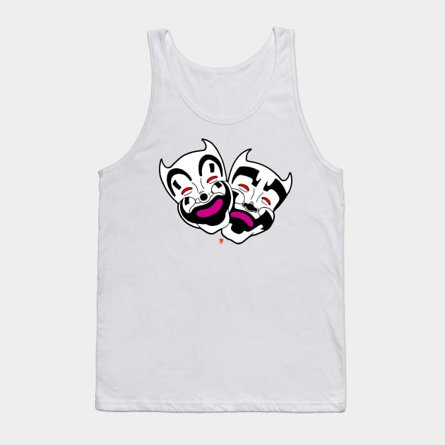 Smile Now Cry Later Tank Top Official Insane Clown Posse Merch