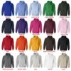 hoodie color chart - Insane Clown Posse Shop
