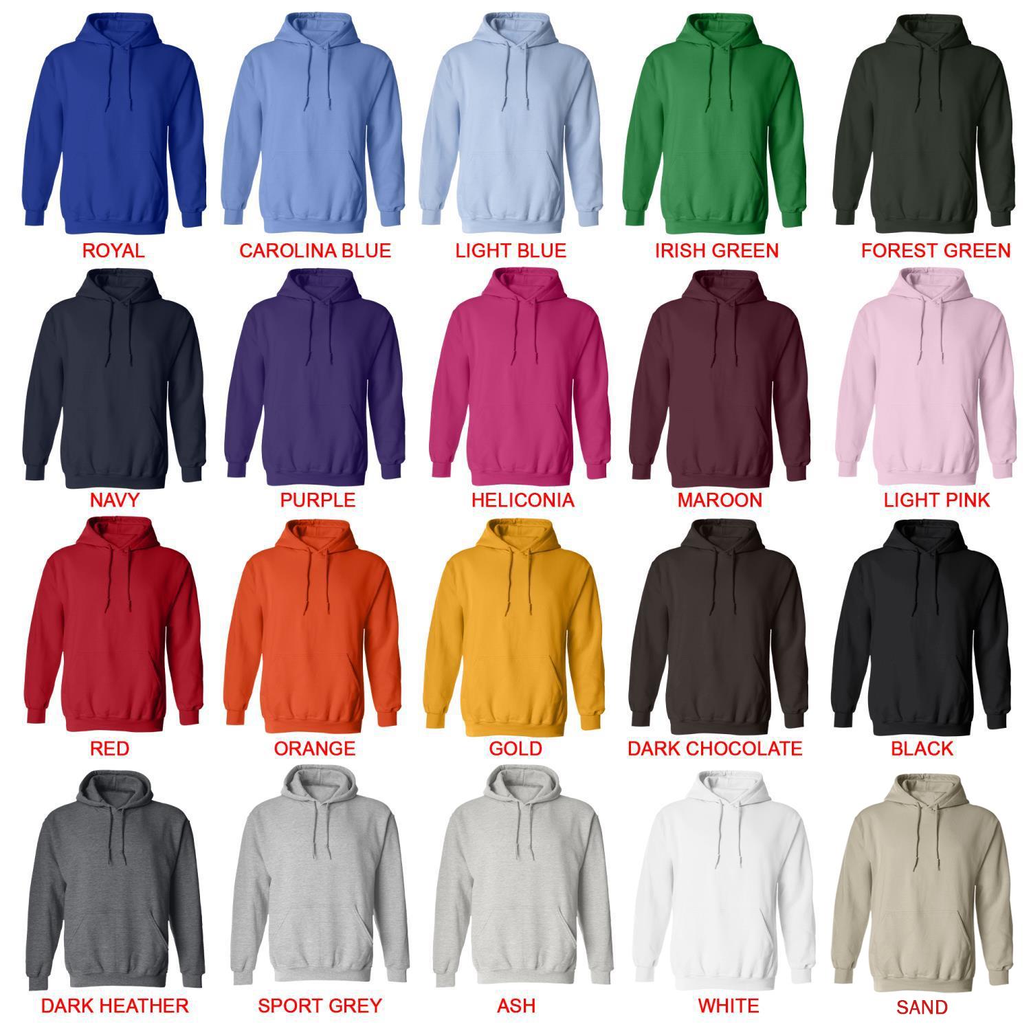 hoodie color chart - Insane Clown Posse Shop
