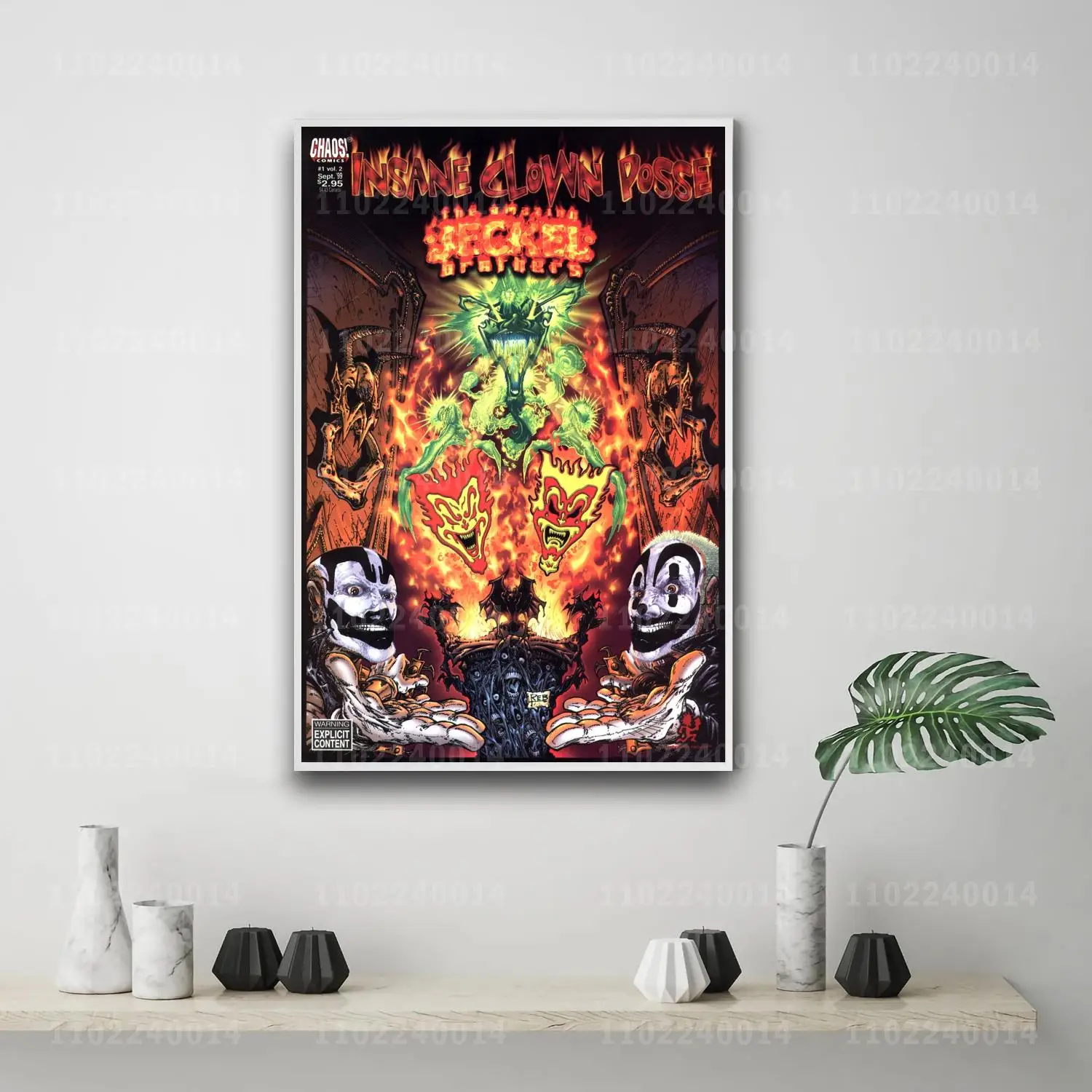 insane clown posse band 24x36 Decorative Canvas Posters Room Bar Cafe Decor Gift Print Art Wall 3 - Insane Clown Posse Shop